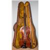 Image 1 : ANTIQUE VIOLIN WITH HARD LEATHER CASE AND BOW