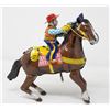 Image 1 : 1950S TIN BUCKING BRONCO TOY HORSE