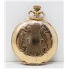 Image 2 : ELGIN GOLD FILLED ELGIN HUNTER POCKET WATCH