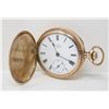 Image 1 : OMEGA MADE GOLD FILL HUNTER CASE POCKET WATCH