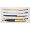 Image 1 : LOT OF 5 ASSORTED VINTAGE COLLECTOR PENS