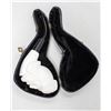 Image 1 : VINTAGE MEERSCHAUM FIGURAL PIPE W CASE
