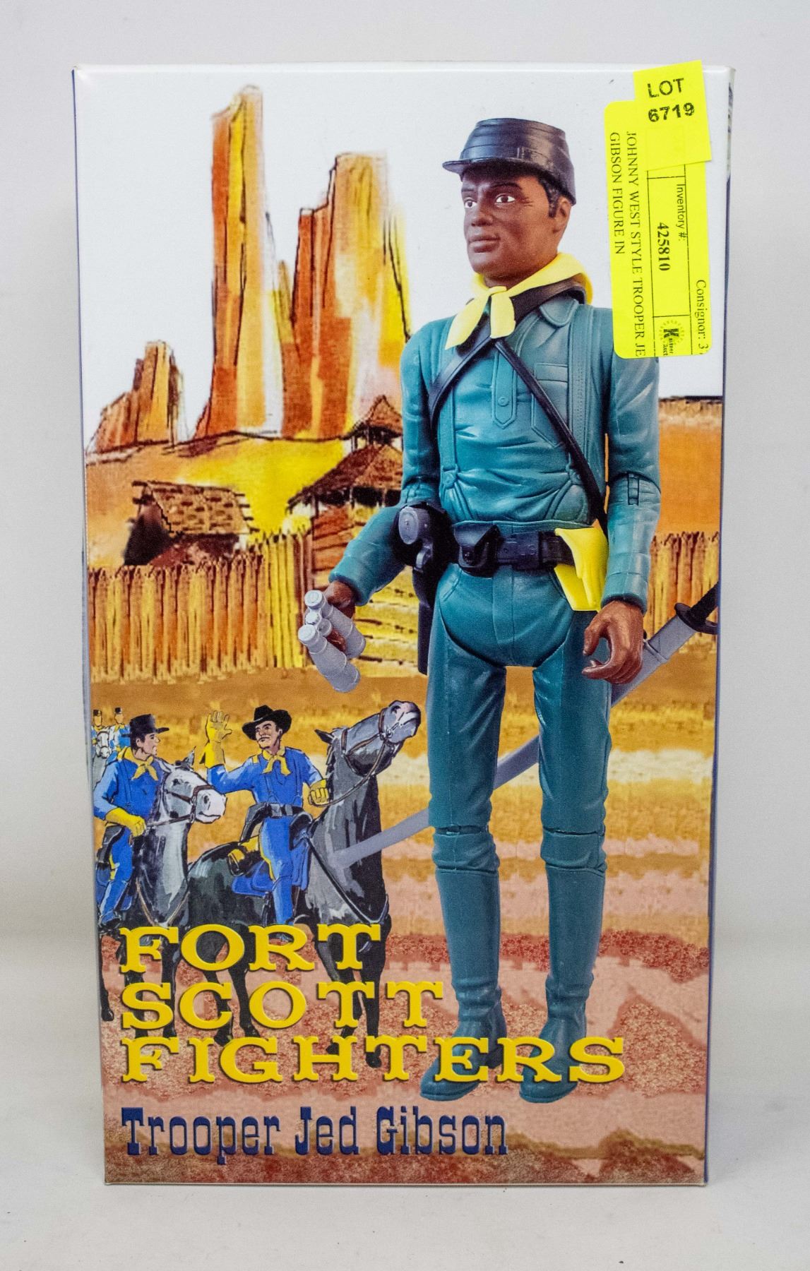 JED GIBSON FRONTIER SCOUT FROM JOHNNY WEST TERRITORY 12 JED GIBSON FRONTIER SCOUT FROM JOHNNY WEST TERRITORY 12