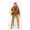 VINTAGE JOHNNY WEST ACTION FIGURE 12 INCH