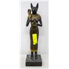 Image 1 : LARGE PAINTED EGYPTIAN STATUE