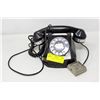 Image 1 : VINTAGE BLACK ROTARY DIAL TELEPHONE
