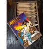 LARGE BOX OF VINTAGE SUPER HERO COMIC BOOKS