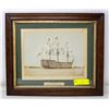 Image 1 : 1800S PICTURE OF HMS VICTORY LORD NELSON SHIP