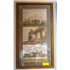 Image 1 : FRAMED SET OF 3 GENERAL STORE PICTURES