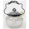 Image 1 : SMALL ANTIQUE BISCUIT CONTAINER