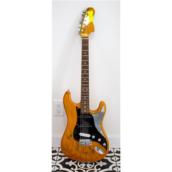 CUSTOM MADE PEARL ELECTRIC GUITAR STRAT STYLE