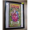 Image 1 : BOB MASSE SIGNED SUMMER OF LOVE POSTER FRAMED