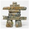 Image 1 : SIGNED INUIT MADE SOAPSTONE INUKSUK