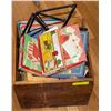 Image 1 : LARGE BOX FULL OF ANTIQUE AMERICAN FLYER