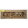 Image 1 : ANTIQUE ASIAN CARVED WOODEN PANEL