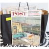 Image 1 : LOT OF VINTAGE SATURDAY EVENING POSTS