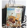 Image 1 : LARGE LOT OF VINTAGE SATURDAY EVENING POST