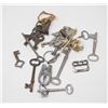 Image 1 : LOT OF ANTIQUE SKELETON KEYS