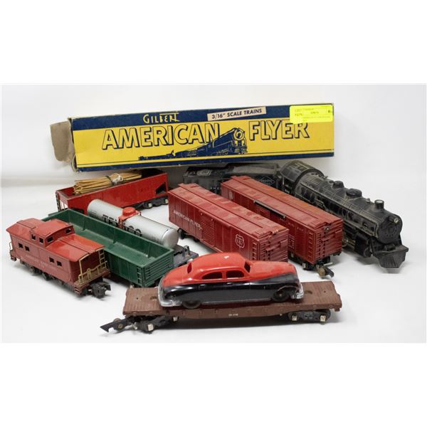 1940S AMERICAN FLYER STEAM TRAIN SET