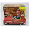 Image 1 : 1950S TIN FIRE CHIEF CAR IN ORIG BOX