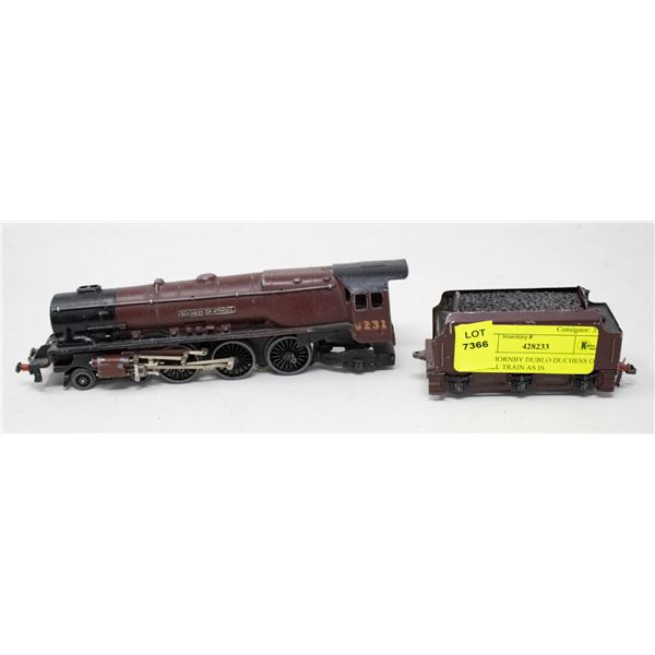 1950S HORNBY DUBLO DUCHESS OF ATHOLL TRAIN AS IS