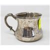 Image 1 : 1901 STERLING SILVER SHAVING CUP