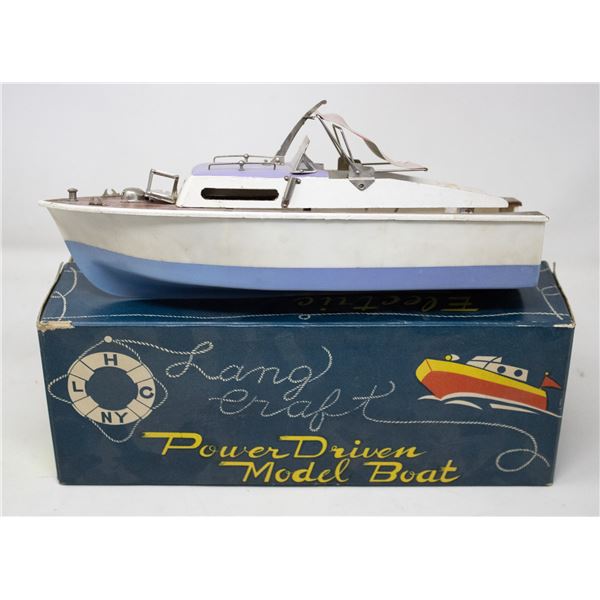 1950S POWER BOAT IN BOX