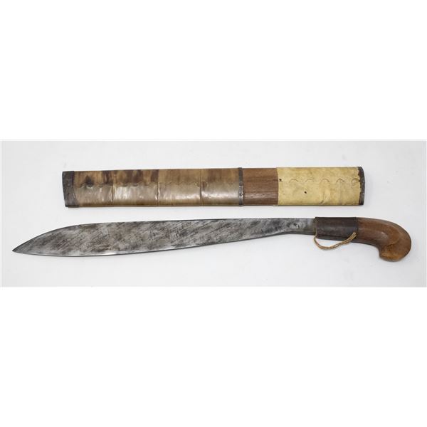 ANTIQUE PERSIAN MACHETE SWORD WITH SHEATH