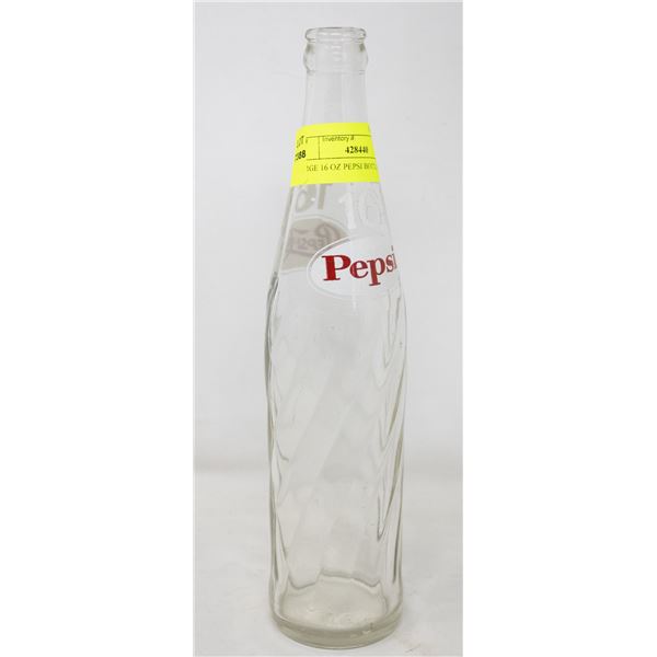 LARGE 16 OZ PEPSI BOTTLE