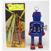 Image 1 : SPARKLING WIND UP ROBOT IN BOX