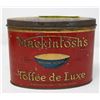 Image 1 : ANTIQUE MACINTOSH TOFFEE TIN