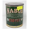 Image 1 : ANTIQUE NABOB COFFEE TIN