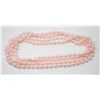 Image 1 : LONG PINK BEADED BRACELET