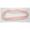 Image 1 : LONG PINK BEADED BRACELET