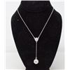 Image 1 : ORNATE RHINESTONE BALL DROP NECKLACE