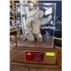 Image 1 : WHALE BONE INUIT CARVED STATUE PRESENTED TO CANADA