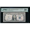 Image 1 : 1935A $1 Experimental R Silver Certificate PMG 30