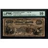 Image 1 : 1882 $10 Indianapolis IN National PMG 10