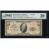 Image 1 : 1929 $10 Redwood City CA National PMG 20