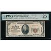 1929 $20 San Francisco CA National PMG 25