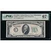 1934A $10 Philadelphia FRN PMG 67EPQ