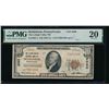 1929 $10 Bethlehem PA National PMG 20