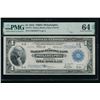 1918 $1 Philadelphia FRBN PMG 64EPQ
