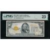 Image 1 : 1928 $50 Gold Certificate PMG 25