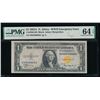 1935A $1 N Africa Silver Certificate PMG 64EPQ