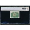 Image 2 : 10 Cent Second Issue Fractional PCGS 58
