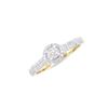 14KT Yellow Gold 0.53ctw Diamond Ring