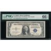 1935D $1 Silver Certificate PMG 66EPQ
