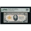 Image 1 : 1928 $20 Gold Certificate PMG 30