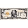 Image 1 : 1928 $50 Gold Certificate